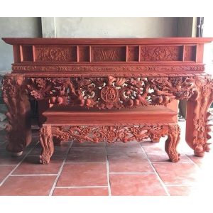Sập thờ mai điểu 217 huơng đỏ BTĐ116