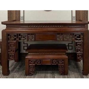 Án gian thờ đại phát 1m75 gỗ gụ lào BTĐ79