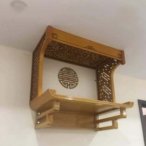 Bàn thờ treo Qúy Tử 1m07 gỗ mít BTĐ36