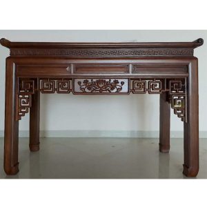 Án gian triện sen 1m53 gỗ gụ lào BTĐ52