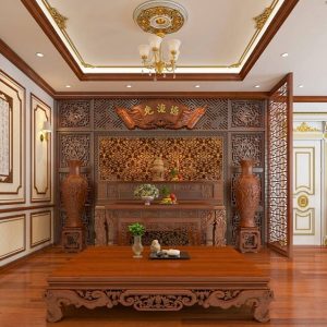 Phòng thờ đẹp PTĐ16