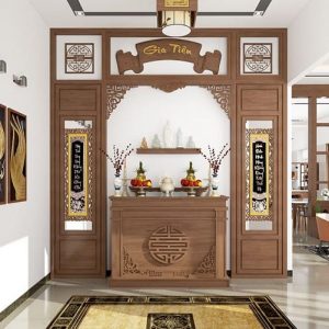 Phòng thờ đẹp PTĐ18