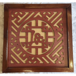 Tấm chống ám khói chữ lộc 41x41 BTĐ237