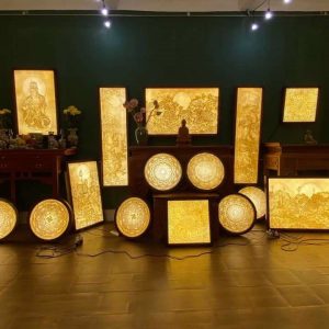Tranh trúc chỉ chữ nhật 50x70 BTĐ211