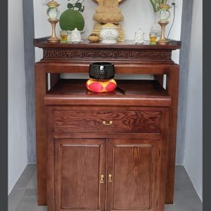 Bàn thờ phật 89p gỗ sồi nga BTĐ132