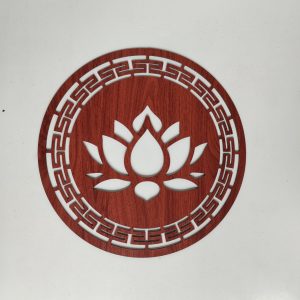 Tấm trang trí đục hoa sen 40x40 BTĐ248