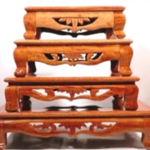 Bàn trà 60cm gỗ hương BTĐ264