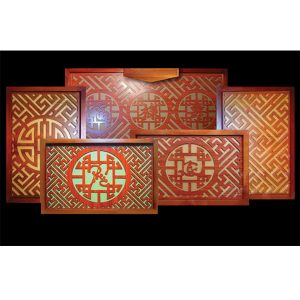 Tấm chống ám khói chữ phúc 41x61 BTĐ243