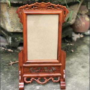 Khung ảnh thờ đẹp 30x40 gỗ hương BTĐ192