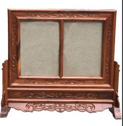 Khung ảnh đôi 20x30 gỗ hương BTĐ203