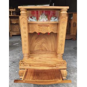 Khám thờ phát lộc 69cm gỗ sồi nga BTĐ171