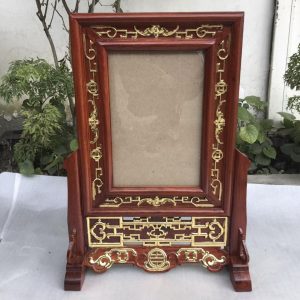 Khung ảnh thờ 20x30 gỗ hương BTĐ197