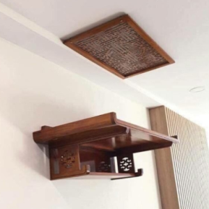 Bàn thờ treo 81p gỗ mít BTĐ324