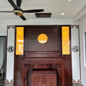Bộ tranh trúc chỉ câu đối dọc BTĐ327