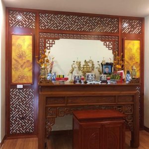 Bàn thờ 1m75 gỗ hương BTĐ327