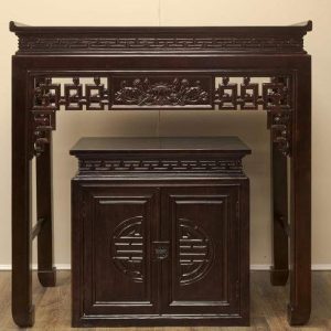 Bàn thờ 1m27 gỗ gụ lào BTĐ310