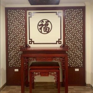 Bàn thờ 1m07 gỗ gụ lào BTĐ318