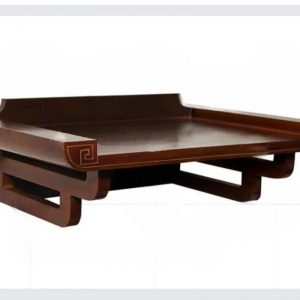 Bàn thờ treo 81p chân thang gỗ sồi nga BTĐ377