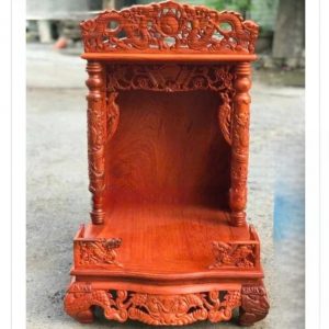 Bàn thờ thần tài 48cm gỗ hương BTĐ429