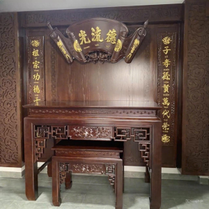 Bàn thờ 1m53 gỗ gụ lào BTĐ345