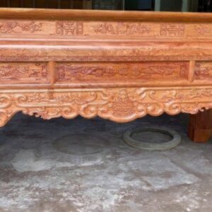 Bàn thờ gia tiên 2m17 gỗ hương BTĐ409