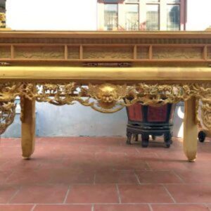 Bàn thờ gia tiên 1m97 gỗ mít BTĐ419