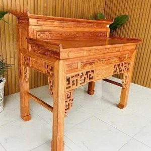 Bàn thờ nhị cấp 1m53 gỗ hương BTĐ525