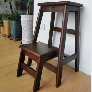 Ghế thắp hương 2 bậc 80cm gỗ cao su BTĐ548