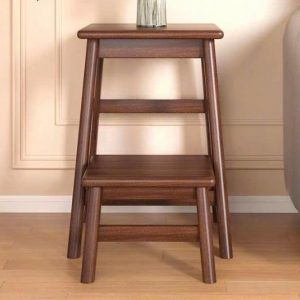 Ghế thắp hương 2 bậc 80cm gỗ cao su BTĐ547