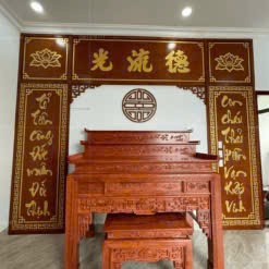 Bàn thờ tam cấp 1m53 gỗ hương BTĐ518