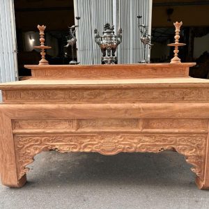 Bàn thờ nhị cấp 1m97 gỗ hương BTĐ535