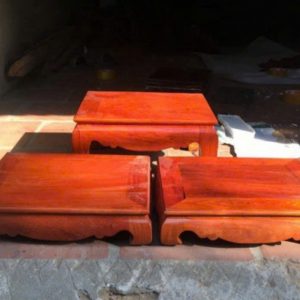 Bàn trà gỗ hương 60cm BTĐ618