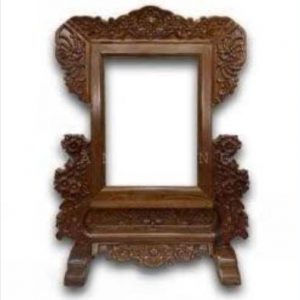Khung ảnh thờ rồng 25x35 gỗ hương BTĐ627