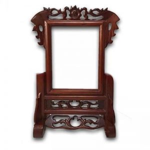 Khung ảnh thờ 18x24 gỗ hương BTĐ628