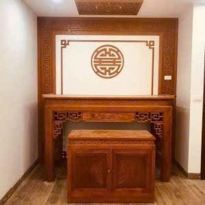Mẫu vách ngăn phòng thờ BTĐ671