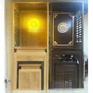 Bàn thờ chung cư 89p gỗ sồi nga BTĐ804
