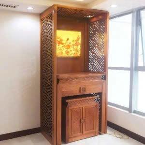 Bàn thờ chữ thọ 1m07 gỗ sồi nga BTĐ796