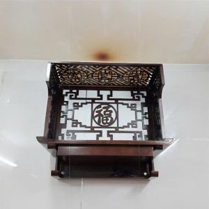 Bàn thờ treo 69p ngăn kéo gỗ sồi nga BTĐ788