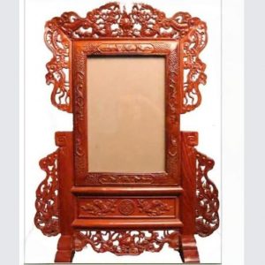 Khung ảnh rồng 25x35 gỗ hương BTĐ810