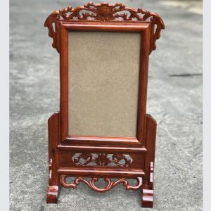 KA 20x30 hoa lá tây gỗ hương BTĐ852