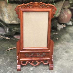 KA 25x35 hoa lá tây gỗ hương BTĐ847