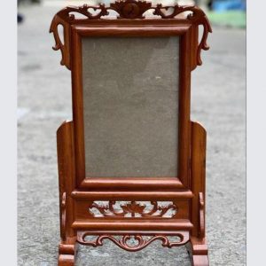 KA 20x30 hoa lá tây gỗ hương BTĐ839