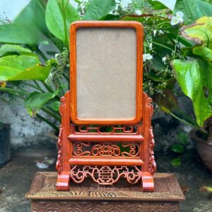 Khung ảnh đơn giản 18x24 gỗ hương BTĐ822