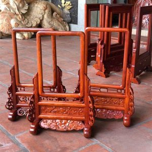 Khung ảnh đơn giản 18x24 gỗ hương BTĐ819