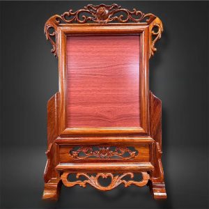 KA 30x40 hoa lá tây gỗ hương BTĐ851