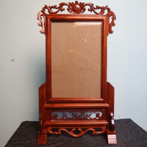 KA 25x35 hoa lá tây gỗ hương BTĐ843
