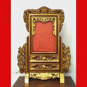 KA sơn son thiếp vàng 25x35 gỗ hương BTĐ854